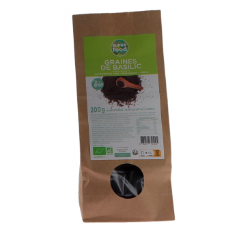 Bio-Basilikumsamen Supra Food - 200g Beutel