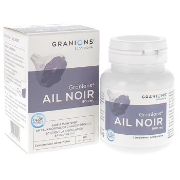 Granions Schwarzer Knoblauch 500 mg - Packung mit 60 Tabletten