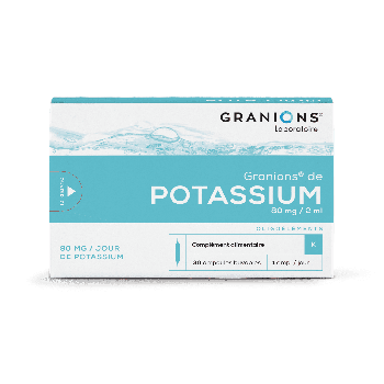 Granions von Kalium - Packung mit 30 Ampullen