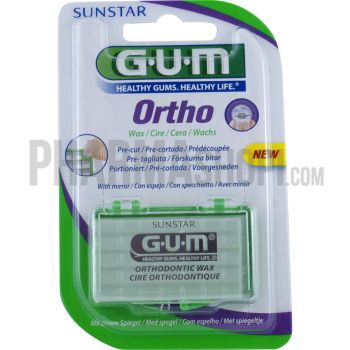 Gum Ortho vorgefertigte orthodontische Wachs - 1 Schachtel Wachs