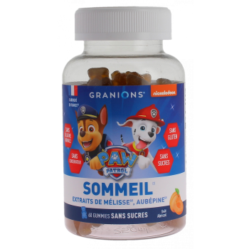 Gummies Kinder Paw Patrol Schlaf Granions - Dose mit 60 Gummis