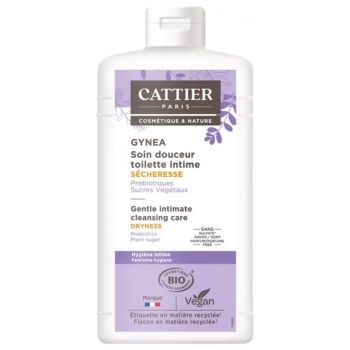 Gynea Sanfte Pflege intime bei Trockenheit bio Cattier - Flasche mit 200 ml