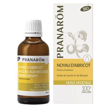 BIO Aprikosenkernöl Pranarôm - Flasche mit 50 ml