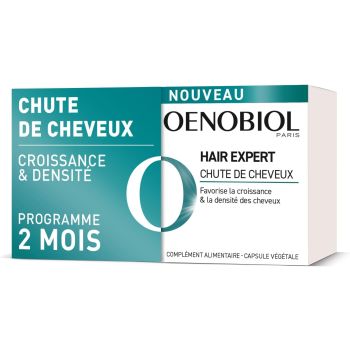 Hair Expert Haarausfall Oenobiol - 2er-Pack mit 60 Kapseln