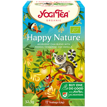 Happy Nature Infusion bio Yogi Tea - Schachtel mit 17 Beuteln