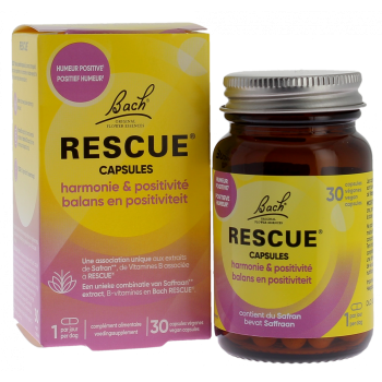 Harmonie und Positivität Rescue - Dose mit 30 Kapseln
