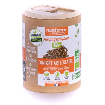 Harpagophytum Bio Ecoresponsable Nat&Form - Dose von 200 Kapseln