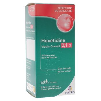Hexetidin 0,1% Mylan - Flasche mit 200ml