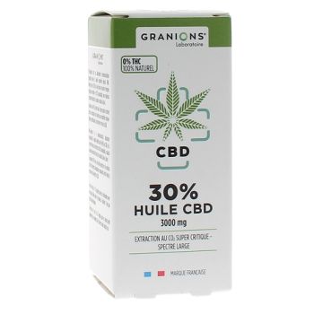 CBD-Öl 30% Granions - Pipettenflasche 10 ml