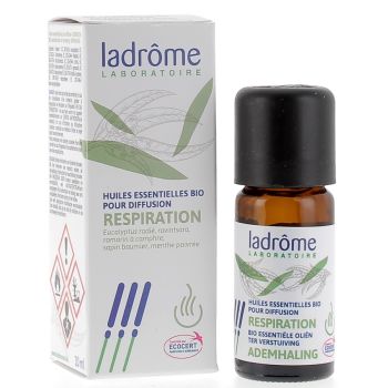 Ätherisches Öl zur Diffusion Atmung bio Ladrôme - Flasche mit 10 ml