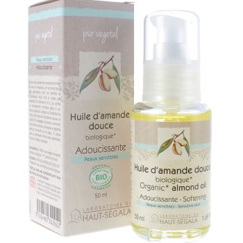 Bio Süßmandelöl Weichmacher Laboratoire Haut-Ségala - Flasche mit 50 ml