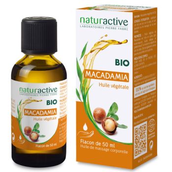 Bio-Macadamia-Öl Naturactive - Flasche mit 50 ml