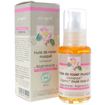 Bio regenerierendes Hagebuttenöl Laboratoire Haut-Ségala - Flasche mit 50 ml
