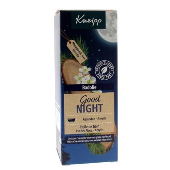 Badeöl Good Night Alpenkiefer Amyris Kneipp - Flasche mit 100 ml
