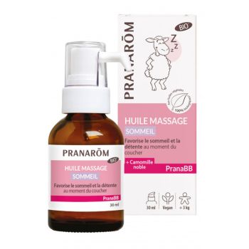 Bio PranaBB Pranarôm Schlafmassageöl - Pumpflasche mit 30 ml