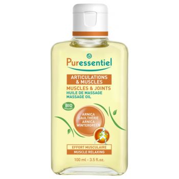 Bio-Massageöl für Muskelanstrengungen Puressentiel - Flasche mit 100 ml