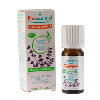 Bio ätherisches Öl Lavendel Aspic Puressentiel - Flasche mit 10 ml
