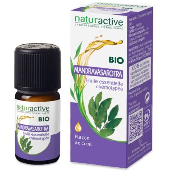 BIO ätherisches Öl von Mandravasarotra Naturactive - Flasche mit 5 ml