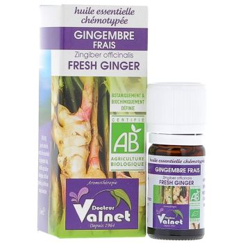 Ätherisches Öl Frischer Bio Ingwer Dr. Valnet - Flasche mit 5 ml