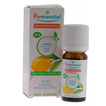 Bio ätherisches Öl Zitrone Puressentiel - Flasche mit 10 ml