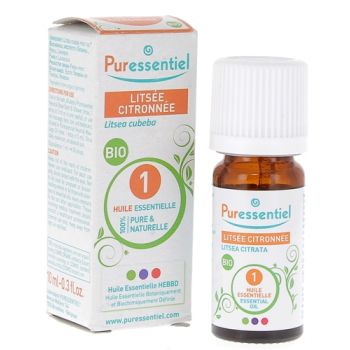 Bio ätherisches Öl Zitronenverbene Puressentiel - Flasche mit 10 ml