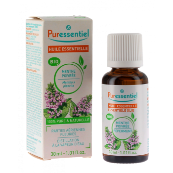 Bio ätherisches Öl Pfefferminze Puressentiel - Flasche mit 30 ml