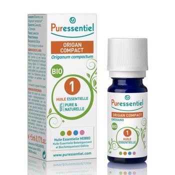 Bio ätherisches Öl Oregano kompakt Puressentiel - Flasche mit 5 ml