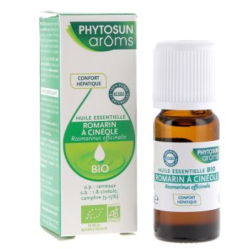 Bio ätherisches Öl Rosmarin mit Cineol Phytosun Arôms - Flasche mit 10 ml