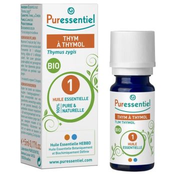 Bio-Thymol-Thymol ätherisches Öl Puressentiel - 5 ml Flasche