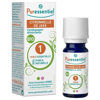 Ätherisches Zitronengrasöl von Puressentiel - Flasche mit 10 ml