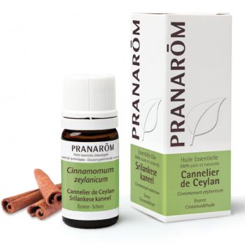 Ätherisches Öl von Ceylon-Zimt Pranarôm - Flasche mit 5 ml