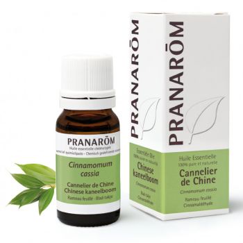 Ätherisches Öl von Chinesischem Zimt Pranarôm - Flasche mit 10 ml