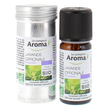 Bio Lavendelöl Officinalis Le Comptoir Aroma - Flasche mit 10 ml