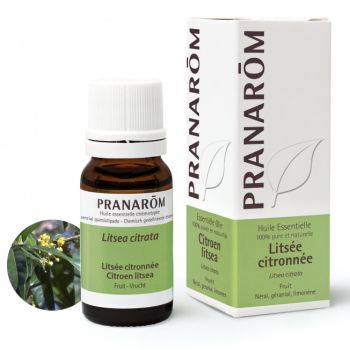 Ätherisches Öl von Litsea cubeba Pranarôm - Flasche mit 10 ml