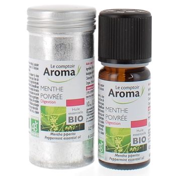 Ätherisches Öl Pfefferminze Le Comptoir Aroma - Flasche mit 10 ml