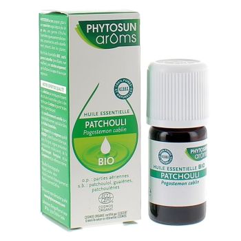 Ätherisches Öl von Bio-Patchouli Phytosun Arôms - Flasche mit 5 ml
