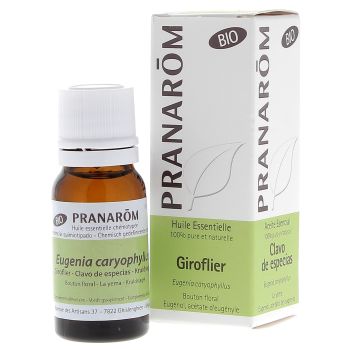 Bio-Nelkenöl Pranarôm - Flasche mit 10 ml