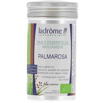 Palmarosa ätherisches Öl Ladrôme - Flasche mit 10 ml