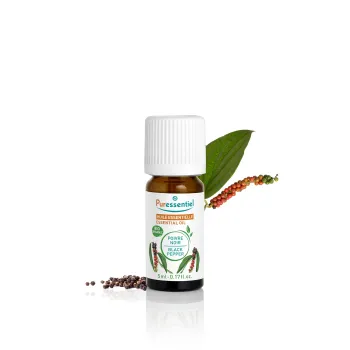 Bio ätherisches Öl aus schwarzem Pfeffer Puressentiel - Flasche mit 5 ml