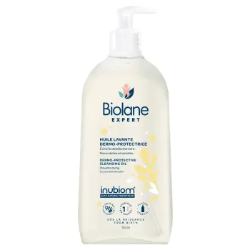 Dermo-Schutzwaschöl Biolane - Pumpflasche 500 ml