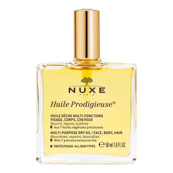 Wunderöl trockenes Öl für Gesicht, Körper und Haare Nuxe - Flasche 50 ml