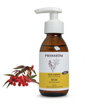 Bio-Rizinusöl Pranarôm - Flasche mit 100 ml
