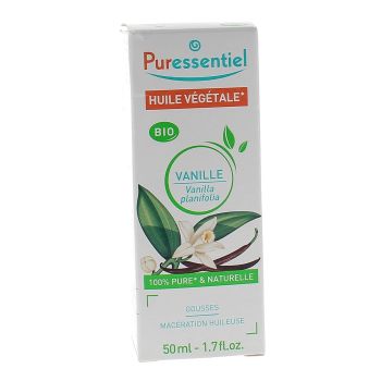 Bio-Vanille-Pflanzenöl Puressentiel - Flasche mit 50 ml