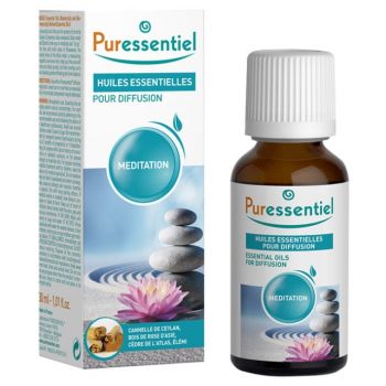 Ätherische Öle Meditation zur Diffusion Puressentiel - Flasche mit 30 ml