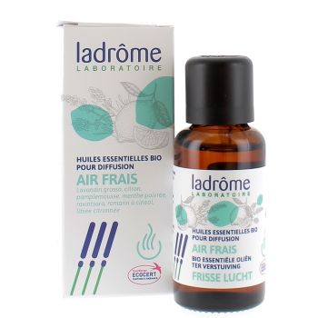 Bio ätherische Öle zur Diffusion Air Frisch Ladrôme - Flasche mit 30 ml