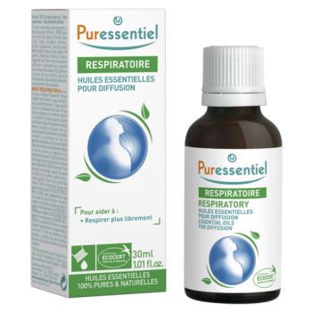 Ätherische Öle zur Diffusion Diffuse Respi Puressentiel - Flasche mit 30 ml