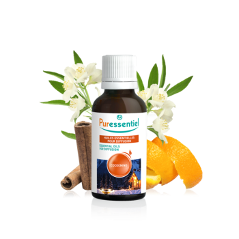 Bio ätherische Öle für Cocooning-Diffusion Puressentiel - Flasche mit 30 ml