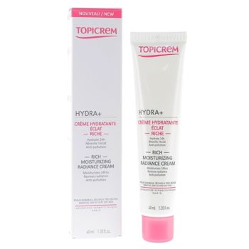 Hydra + reichhaltige Feuchtigkeitscreme Topicrem - Tube mit 40ml