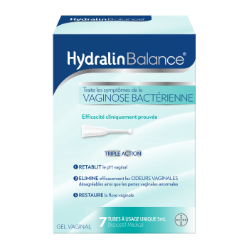 Hydralin Balance Gel vaginal gegen bakterielle Vaginose Triple Action 7 Tuben