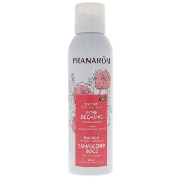 Bio Rosenwasser aus Damaskus Pranarôm - Spray mit 150 ml